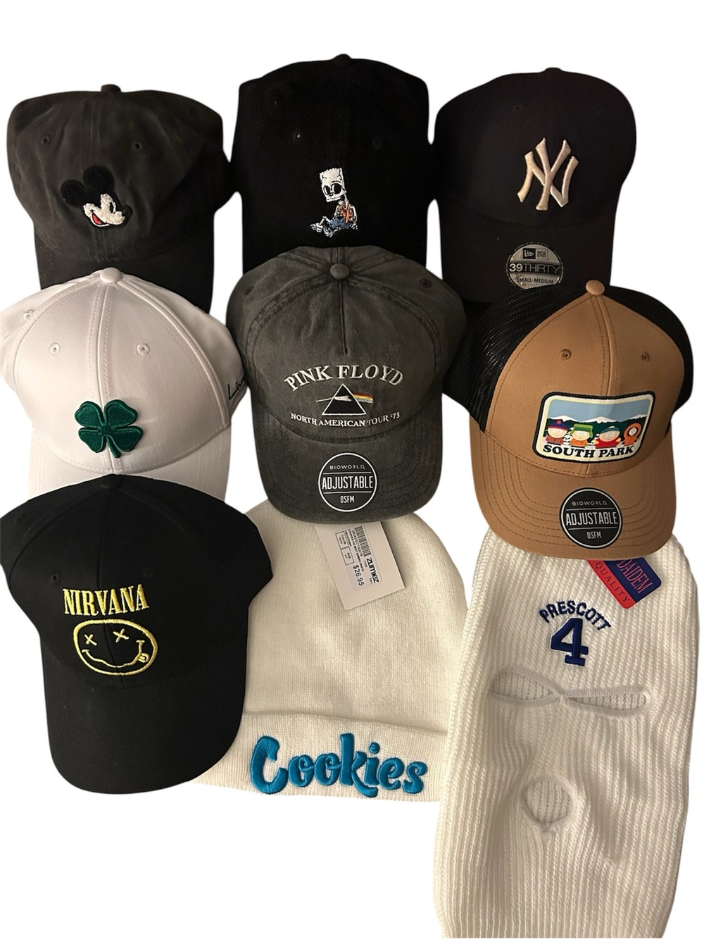 Hats/Beanies variety of brands all NWT all sold together